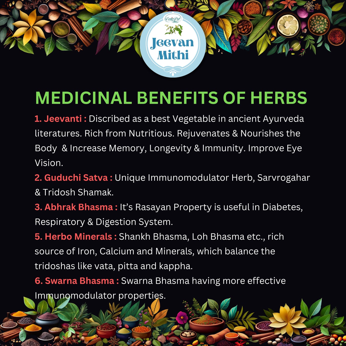 Ayurvedic Sweet | Jeevan Mithi - VedicPot