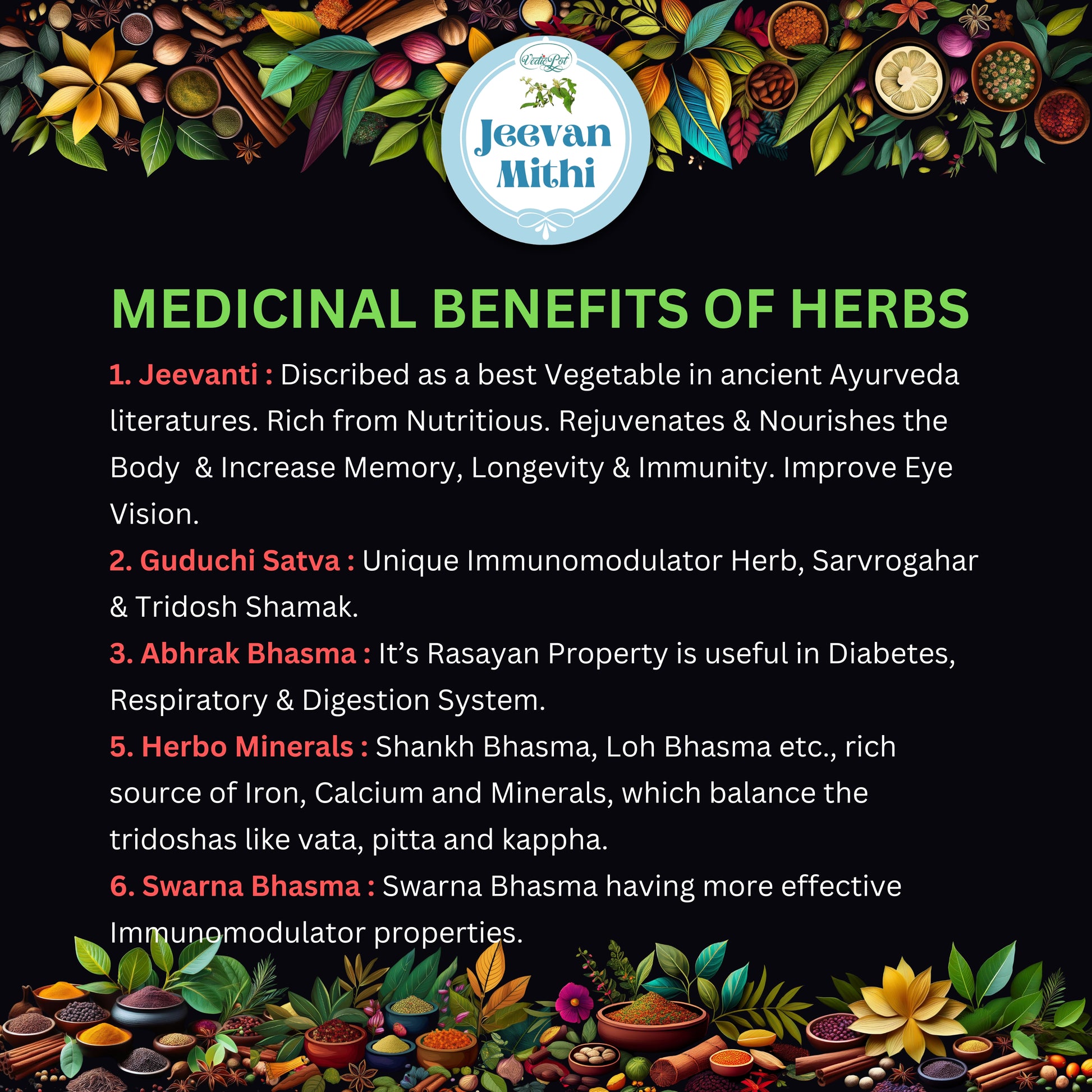 Ayurvedic Sweet | Jeevan Mithi - VedicPot
