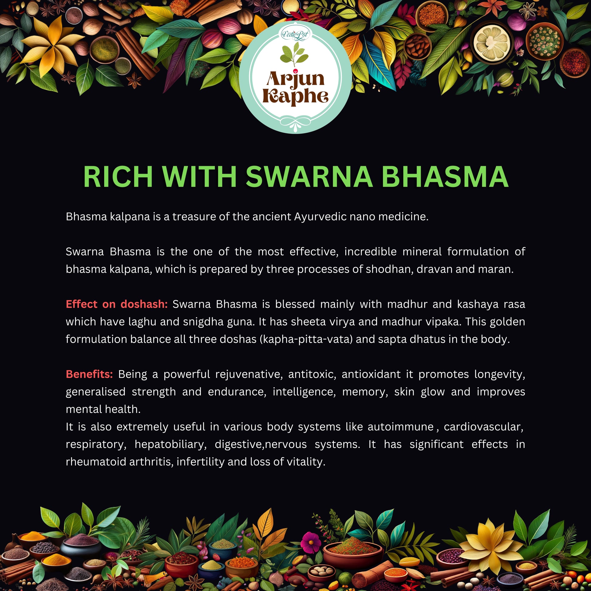 Ayurvedic Sweet | Arjun Kaphe - VedicPot