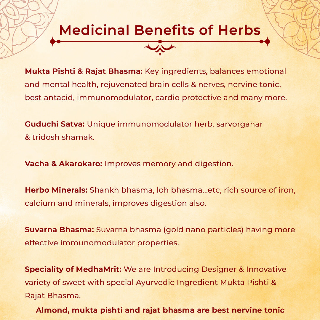 Medhamrit - Cool Mind Cool Body / Ayurvedic Sweet