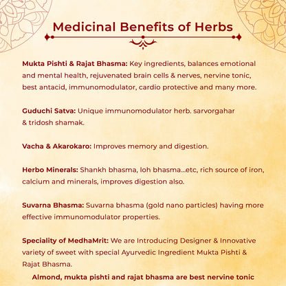 Medhamrit - Cool Mind Cool Body / Ayurvedic Sweet