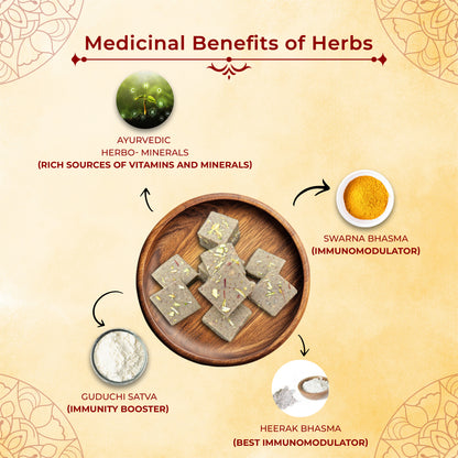 Heerak Mishti - BEST IMMUNOMODULATOR SWEET / Ayurvedic Sweet
